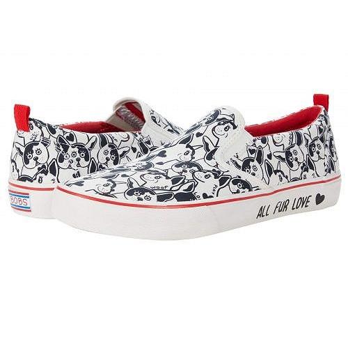 50 Off Bobs From Skechers ボブス スケッチャーズ レディース 女性用 シューズ 靴 スニーカー 運動靴 Marley Jr Fur Love White Black Red ポイント10倍 Mdtu Nw Gov Lk
