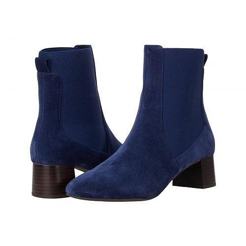 Jack Rogers ジャックロジャース レディース 女性用 シューズ 靴 ブーツ アンクル ショートブーツ Brianna Bootie - Midnight Navy｜ilovela