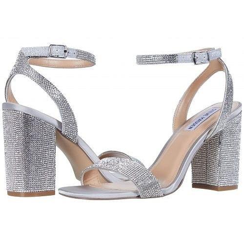 最適な価格 Steve Madden スティーブマデン レディース 女性用 シューズ 靴 ヒール Glistening Heeled Sandal Rhinestone 正規店仕入れの Transfer Gitsport Net