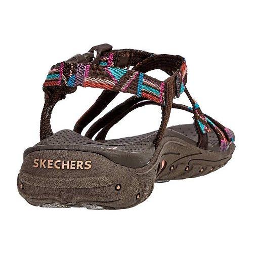 SKECHERS スケッチャーズ レディース 女性用 シューズ 靴 サンダル Reggae - Native Vibez - Chocolate Multi｜ilovela｜05