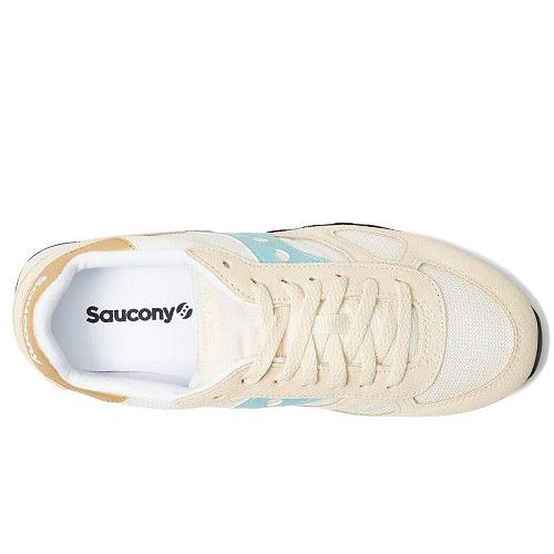 Saucony Originals サッカニー レディース 女性用 シューズ 靴 スニーカー 運動靴 Shadow Original - Tan/Turquoise｜ilovela｜02