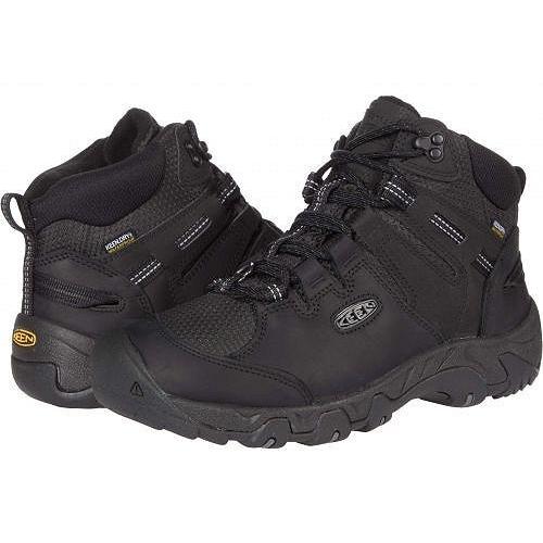 信頼 Keen キーン メンズ 男性用 シューズ 靴 ブーツ スノーブーツ Steens Mid Polar Black Raven 期間限定送料無料 Lespakigali Com