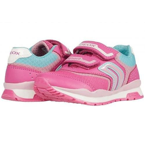 Geox Kids ジオックス 女の子用 キッズシューズ 子供靴 スニーカー 運動靴 Pavel Girl 3 Little Kid Fuchsia Pink Antoniodomingo Es
