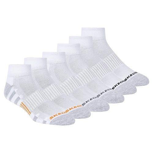 Skechers スケッチャーズ メンズ 男性用 ファッション ソックス 靴下 スリッパ 6 Pack Quarter Crew Socks White Muti Zp101mycdjggdc5 I Love La 通販 Yahoo ショッピング