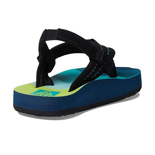 Reef Kids リーフ 男の子用 キッズシューズ 子供靴 サンダル Reef Kids Little Ahi Flip Flop (Infant/Toddler/Little Kid) - Aqua/Green｜ilovela｜05