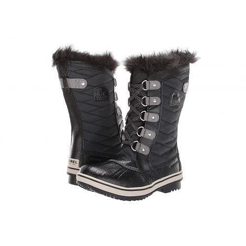 SOREL Kids ソレル 女の子用 キッズシューズ 子供靴 ブーツ スノーブーツ Tofino II (Little Kid/Big Kid) - Black/Quarry｜ilovela