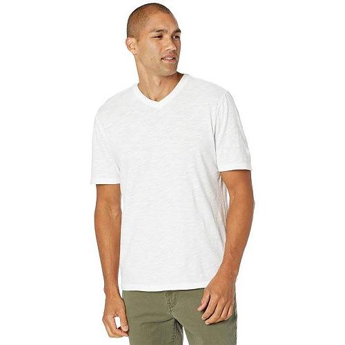 もらって嬉しい出産祝い Jersey Slub V-Neck Sleeve Short Porto El Tシャツ ファッション 男性用 メンズ モッドオードック Mod-o-doc - 1 White 長袖