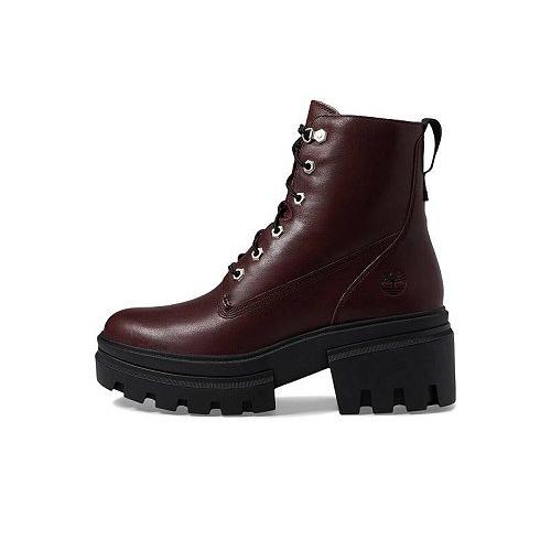 Timberland ティンバーランド レディース 女性用 シューズ 靴 ブーツ レースアップ 編み上げ Everleigh 6" Lace-Up Boot - Burgundy Full Grain｜ilovela｜04