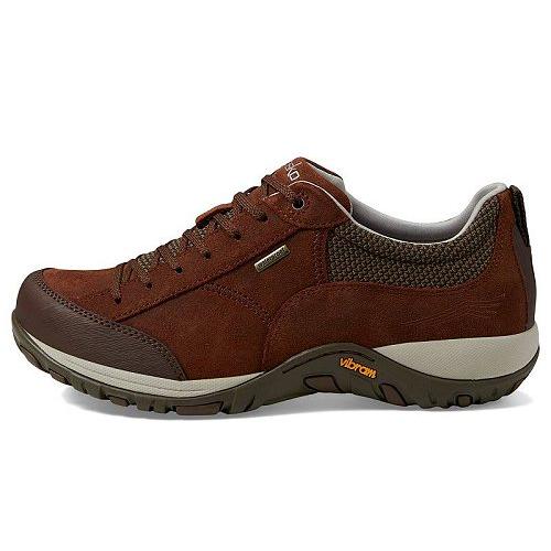 Dansko ダンスコ レディース 女性用 シューズ 靴 スニーカー 運動靴 Paisley - Brown Burnished Suede｜ilovela｜04