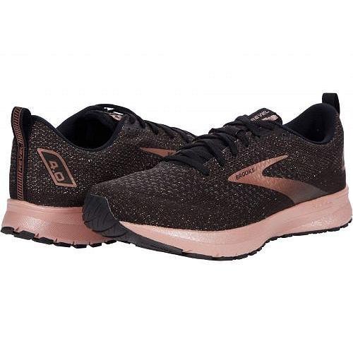 公式店舗 Brooks ブルックス レディース 女性用 シューズ 靴 スニーカー 運動靴 Revel 4 Black Ebony Rose Gold 海外最新 Sites Suvagrammar Com