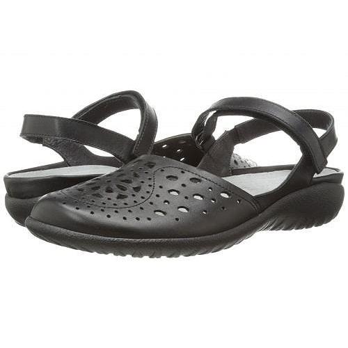 Naot ナオト レディース 女性用 シューズ 靴 フラット Arataki - Black Raven Leather