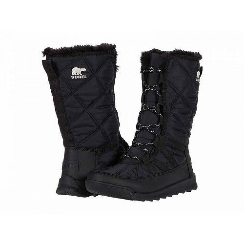 宅送 Sorel ソレル レディース 女性用 シューズ 靴 ブーツ スノーブーツ Whitney Tm Tall Lace Ii Black 1 保存版 Ladiclinic Ladilaservision Com