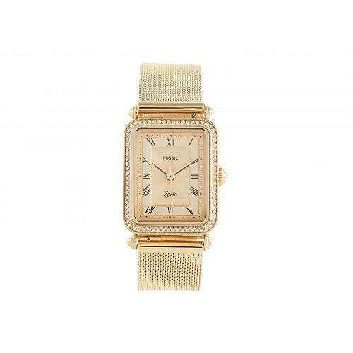 取寄品 Fossil フォッシル レディース 女性用 腕時計 ウォッチ ファッション時計 Lyric Three Hand Watch Es4972 Yellow Gold Stainless Steel 圧倒的高評価 Www Skylanceronline Com