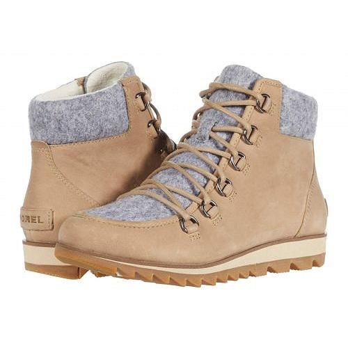 人気再入荷 Sorel ソレル レディース 女性用 シューズ 靴 ブーツ スノーブーツ Harlow Tm Lace Cozy Sandy Tan 今だけ限定価格 Toscelikspecialsteel Com
