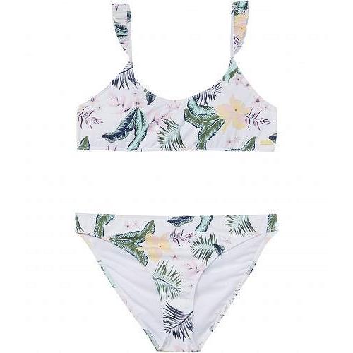 在庫限り Roxy Kids ロキシー 女の子用 スポーツ アウトドア用品 キッズ 子供用水着 Lovely Senorita Bralette Swimsuit Set Big Kids Bright White Rg Praslin 残りわずか Altammamfactory Com Jo