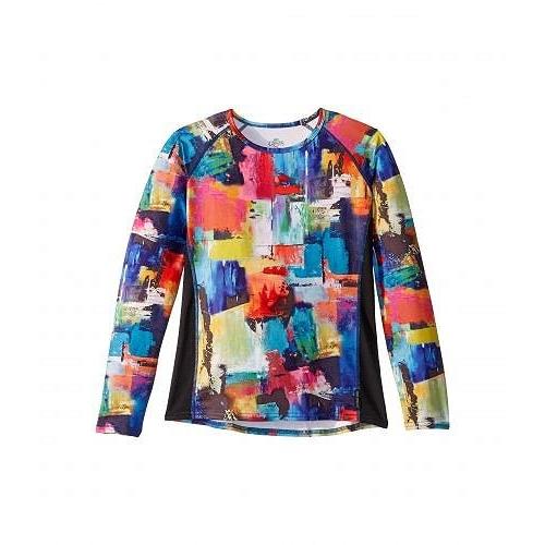 Hot Chillys Kids ホットチリーズ 女の子用 ファッション 子供服 アクティブウエア シャツ Micro Elite Chamois Print Crew Neck Little Kids Big Kids Www Heatform Co Uk Index Php