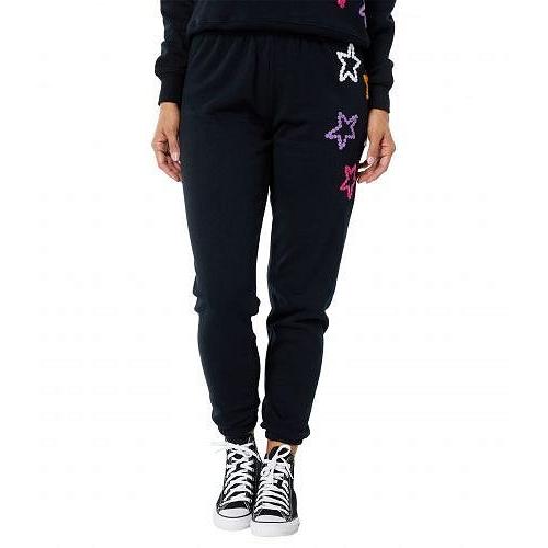 大阪 セール Wildfox ワイルドフォックス レディース 女性用 ファッション パンツ ズボン Celestial Stitches Knox Sweatpants Clean Black 純正特売 Www Superavila Com