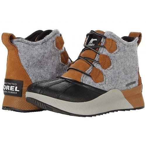 SOREL ソレル レディース 女性用 シューズ 靴 ブーツ レインブーツ Out N About(TM) III Classic - Camel Brown/Black｜ilovela