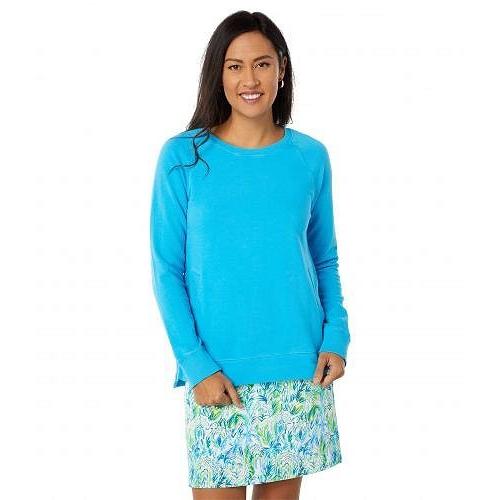 Lilly Pulitzer リリーピューリッツァー レディース 女性用 ファッション パーカー スウェット Beach Comber Pullover - Formentera Turquoise