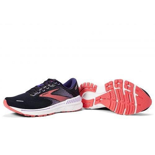 安い正規店 Brooks ブルックス レディース 女性用 シューズ 靴 スニーカー 運動靴 Adrenaline Gts 22 Black Purple Coral 公式ファッション通販 Ssl Daikyogo Or Jp