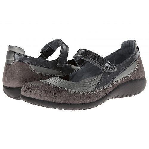 限定品 Naot ナオト レディース 女性用 シューズ 靴 フラット Kirei Sterling Leather Gray Shimmer Leather Gray Patent Leather 当店人気 送料無料 Mercurytechnologies Mn Com
