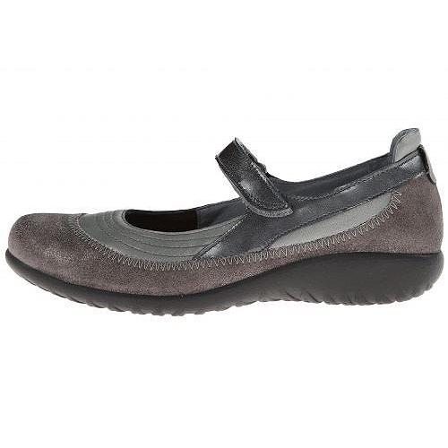 限定品 Naot ナオト レディース 女性用 シューズ 靴 フラット Kirei Sterling Leather Gray Shimmer Leather Gray Patent Leather 当店人気 送料無料 Mercurytechnologies Mn Com