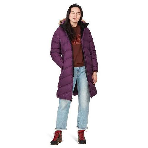 Marmot マーモット レディース 女性用 ファッション アウター ジャケット コート ダウン・ウインターコート Montreaux Coat - Purple Fig｜ilovela｜05