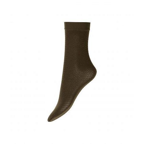 激安本物 女性用 レディース ウォルフォード Wolford ファッション Earth Green Dark - Socks Jacquard Croco 靴下 ソックス ルームソックス