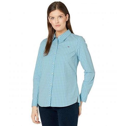 正規販売代理店 Vineyard Vines バインヤード バインズ レディース 女性用 ファッション ボタンシャツ Beach Street Gingham Chilmark Gingham Aqua Haze Zp12awvbk1fyo54m I Love La 通販 Yahoo ショッピング 国内最安値 Karmagazine Net