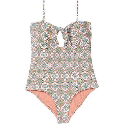 人気満点 O Neill Kids オニール 女の子用 スポーツ アウトドア用品 キッズ 子供用水着 ワンピース Alexa Tile Tie Front One Piece Little Kids Big Kids Canyon 在庫一掃 Zoetalentsolutions Com