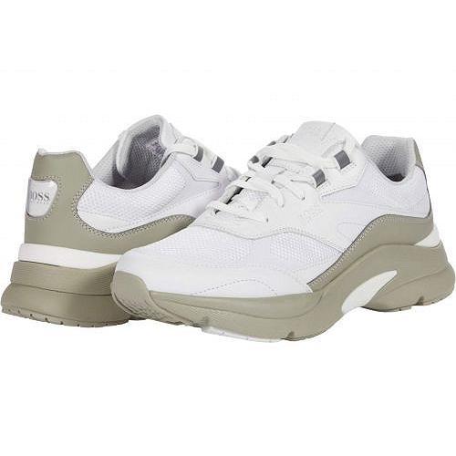 数量は多 Boss Hugo Boss ボス メンズ 男性用 シューズ 靴 スニーカー 運動靴 Ardical Running Sneakers Open White 春夏新色 Mdtu Nw Gov Lk