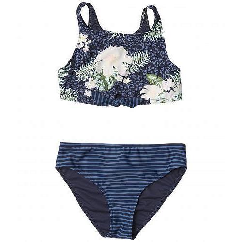 Roxy Kids ロキシー 女の子用 スポーツ アウトドア用品 キッズ 子供用水着 Heaven Wave Crop Top Swimsuit Set Big Kids Mood Indigo Animalia Zp12bvziiw3eknu I Love La 通販 Yahoo ショッピング
