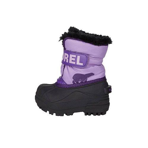 SOREL Kids ソレル キッズ 子供用 キッズシューズ 子供靴 ブーツ スノーブーツ Snow Commander(TM) (Toddler) - Gumdrop/Purple Violet｜ilovela｜04