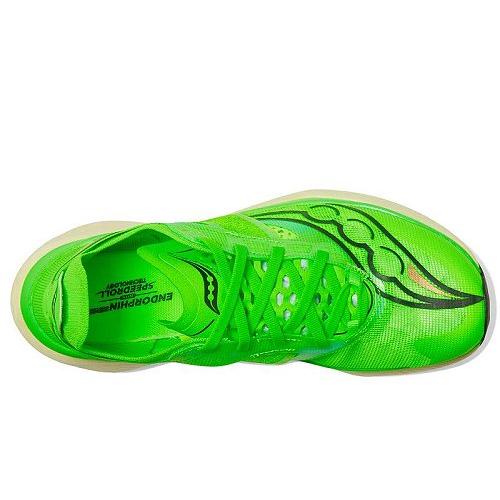 Saucony サッカニー レディース 女性用 シューズ 靴 スニーカー 運動靴 Endorphin Elite - Slime｜ilovela｜02