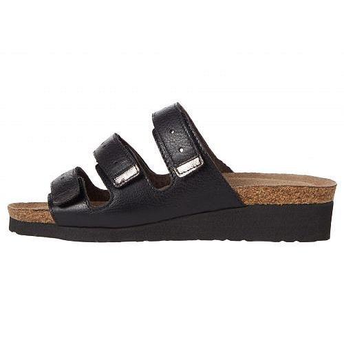 Naot ナオト レディース 女性用 シューズ 靴 サンダル Madelyn - Soft Black Leather/Soft Silver Leather Naot ナオト レディース 女性用 シューズ 靴 サンダル Madelyn Soft Black Leather/Soft Silver Leather