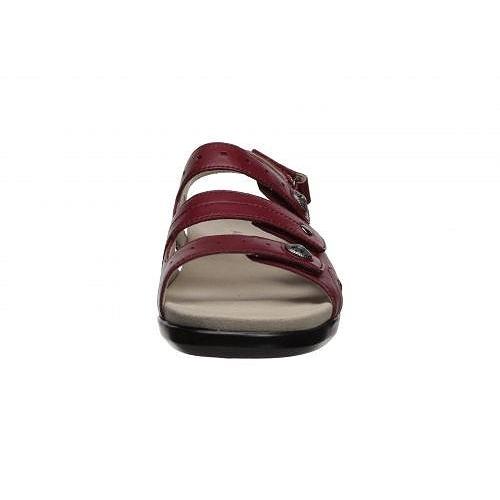 【最終値下げ】 Aravon アラヴォン レディース 女性用 シューズ 靴 サンダル PC Three Strap - Rio Red Leather 【2382577390】(12218円)