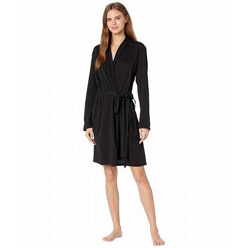 美しい Skin レディース 女性用 ファッション パジャマ 寝巻き バスローブ Organic Cotton Coleen Robe Black 1 送料無料 Tv Creativetalentnetwork Com