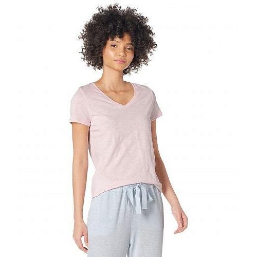 人気ブランドを 1 State ワンステート レディース 女性用 ファッション Tシャツ V Neck Tee Pink Cloud 高知インター店 Janusmaister Com