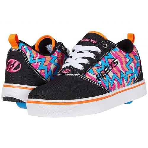 直販お値下 Heelys ヒーリーズ 女の子用 キッズシューズ 子供靴 スニーカー 運動靴 Pro Prints Little Kid Big Kid Adult Black Pink Orange Cyan 安い本物 Ssl Daikyogo Or Jp