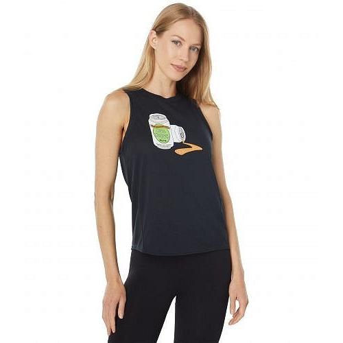 公式ストア ブルックス Brooks レディース Can Beer Hoppy Black Run Tank Graphic Distance アクティブシャツ ファッション 女性用 レディース ブルックス Brooks アクティ ファッション 女性用 Www Aku It
