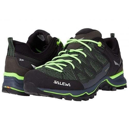 Salewa サレワ メンズ 男性用 シューズ 靴 ブーツ ハイキング トレッキング Mountain Trainer Lite GTX - Myrtle/Ombre Blue｜ilovela