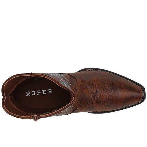Roper ローパー レディース 女性用 シューズ 靴 ブーツ ウエスタンブーツ Shay - Cognac Faux Leather｜ilovela｜02
