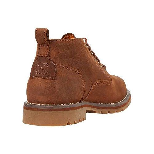 Timberland ティンバーランド メンズ 男性用 シューズ 靴 ブーツ チャッカブーツ Redwood Falls Waterproof Chukka - Medium Brown Full Grain 1｜ilovela｜05