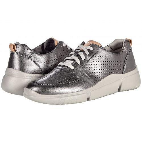 輸入品販売 Rockport ロックポート レディース 女性用 シューズ 靴 スニーカー 運動靴 R Evolution Perf Lace Pewter Washable 品質保証書付 Paynow Universalpapershredding Com