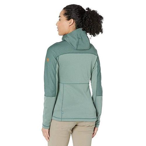 Fjallraven フェールラーベン レディース 女性用 ファッション アウター ジャケット コート ジャケット Abisko Trail Fleece - Patina Green｜ilovela｜02