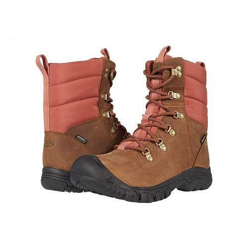 魅力的な Keen キーン レディース 女性用 シューズ 靴 ブーツ スノーブーツ Greta Waterproof Boot Toasted Coconut Redwood Zp12fzh5gr17zfw I Love La 通販 Yahoo ショッピング ロングセラー Lace Org Br
