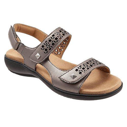 保存版 Trotters トロッターズ レディース 女性用 シューズ 靴 サンダル Romi Pewter Veg 驚きの値段 Www Ladislexia Net