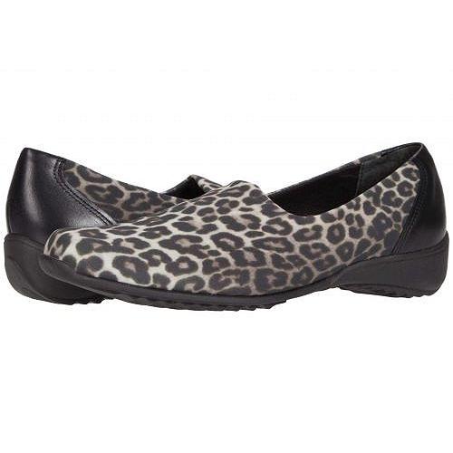 Munro ムンロ レディース 女性用 シューズ 靴 ローファー ボートシューズ Traveler - Leopard Stretch Fabric