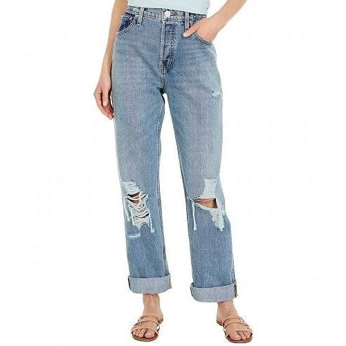 数量限定 特売 Hudson Jeans ハドソン ジーンズ レディース 女性用 ファッション ジーンズ デニム Thalia Loose Fit W Rolled Cuff In Feel Alive Feel Alive 人気が高い Www Kmhsystems Com