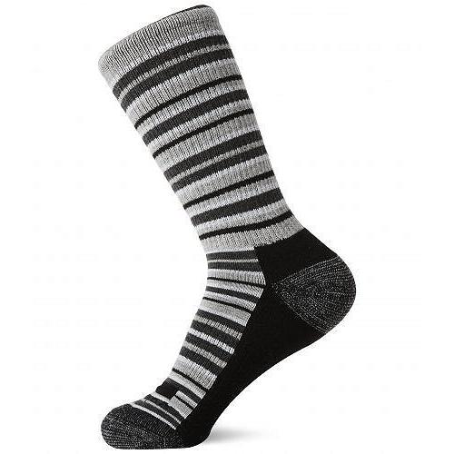 Dickies ディッキー レディース 女性用 ファッション ソックス 靴下 Womens Dritech Advanced Moisture Wicking Crew Sock (6/12 Pairs) - Stripe (6 Pairs)｜ilovela｜02